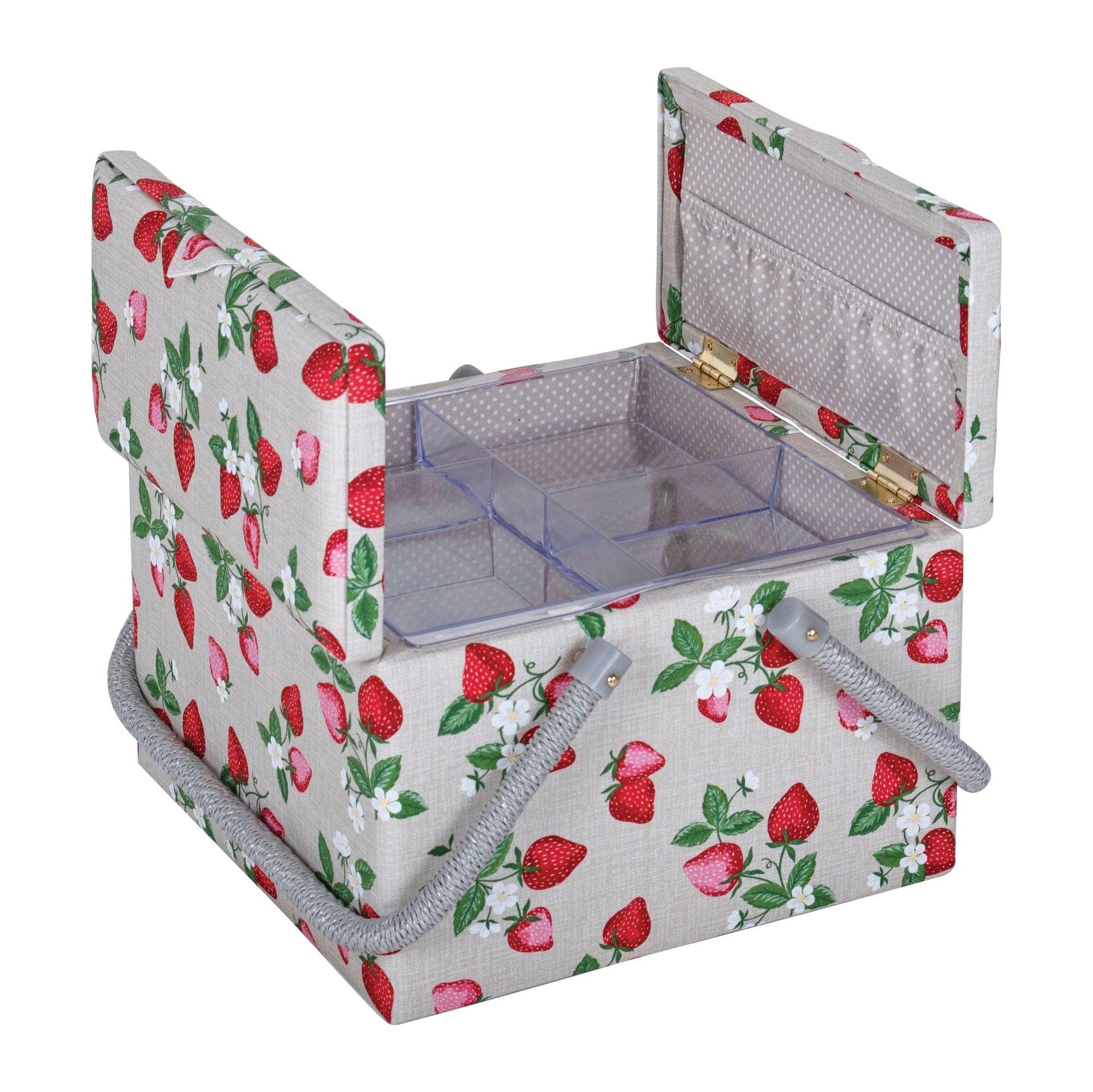 Strawberry Large Sewing Box  - 