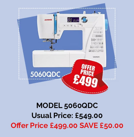 5060QDC  SAVE £50  -  sewing machine