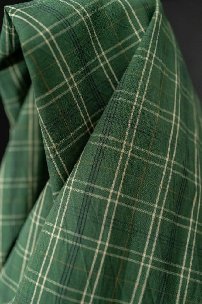 Hispi Organic Cotton & Linen  -  Emerald