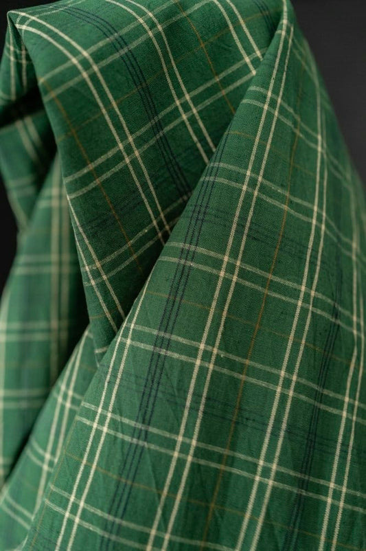 Hispi Organic Cotton & Linen  -  Emerald