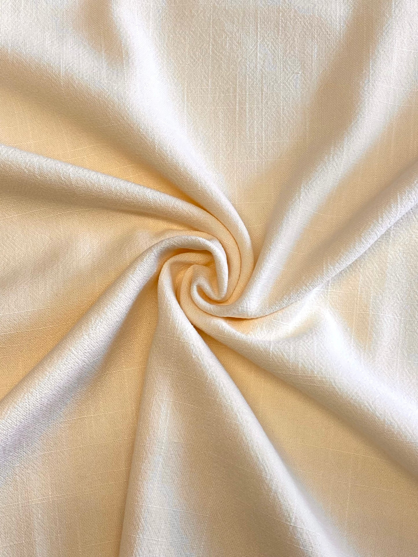 Linen Viscose Slub  -  Creme