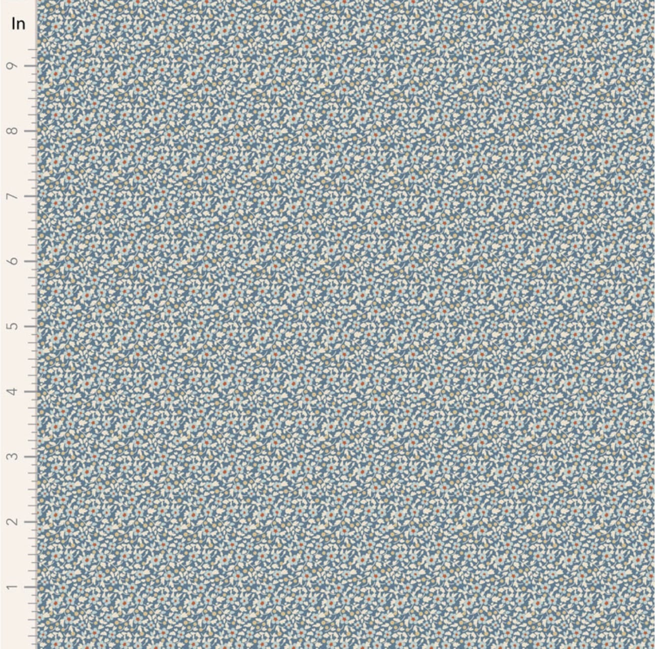 Brie Blue by Tilda  -  Blue Fabric