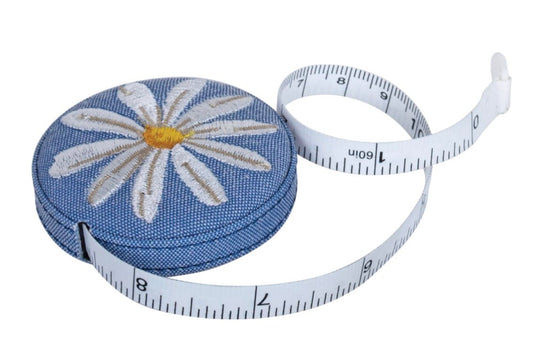 Denim Daisy Tape Measure  - 