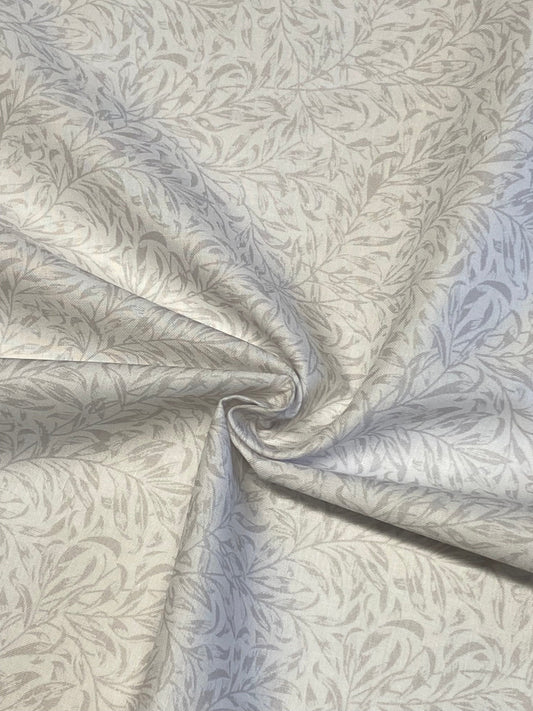 Willow Boughs quilting cotton  -  White