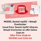 740DC BUNDLE OFFER WITH 8004D OVERLOCKER OF £648  -  sewing machine