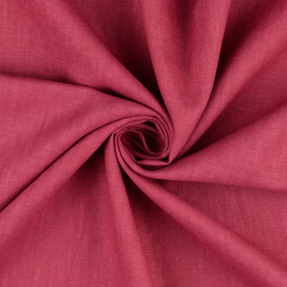Washed Linen Cotton  -  Rose