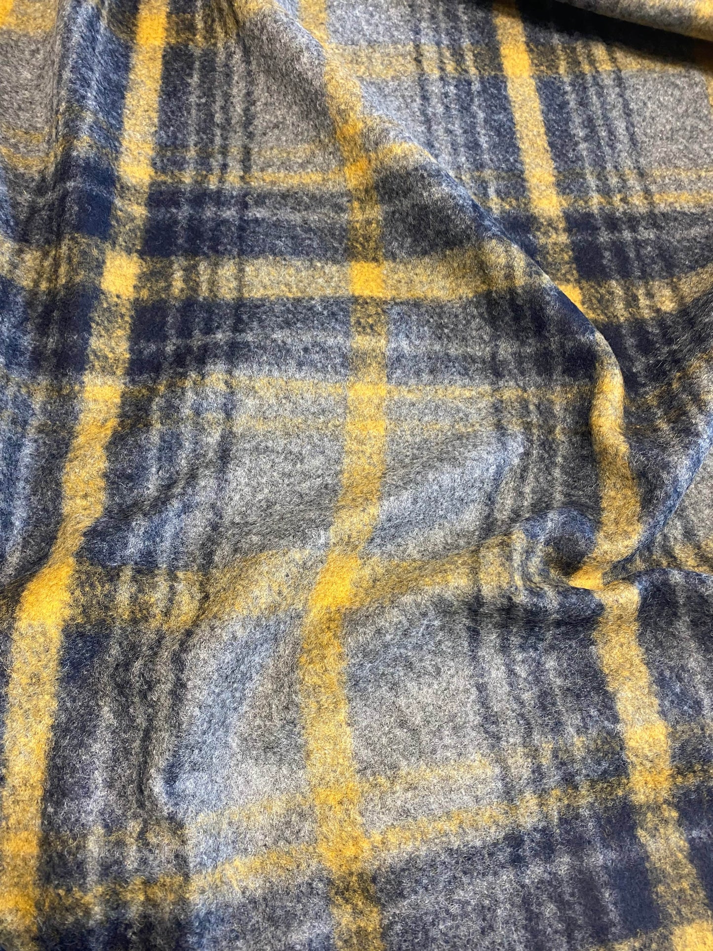 Fergus Wool Check  -  Cranberry