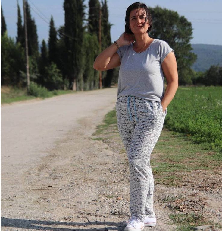 Easy Pants Pattern by Wardrobe by Me  - 