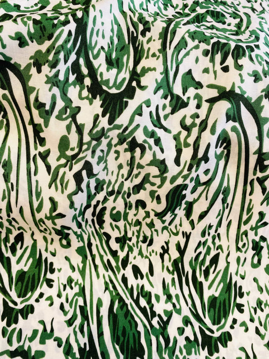 Aegean swirl  -  Fern Green