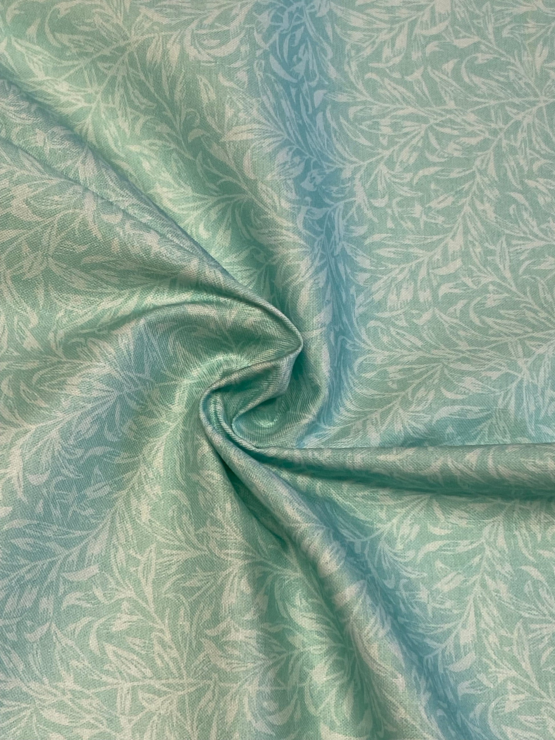 Willow Boughs quilting cotton  -  Seafoam