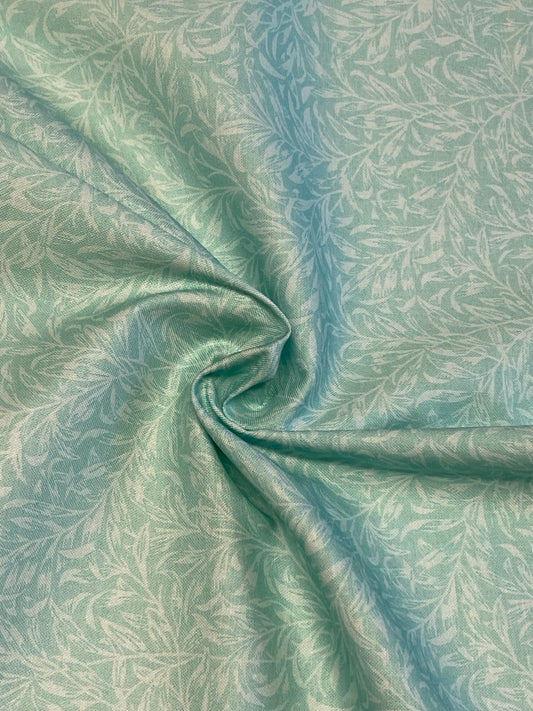 Willow Boughs quilting cotton  -  Seafoam