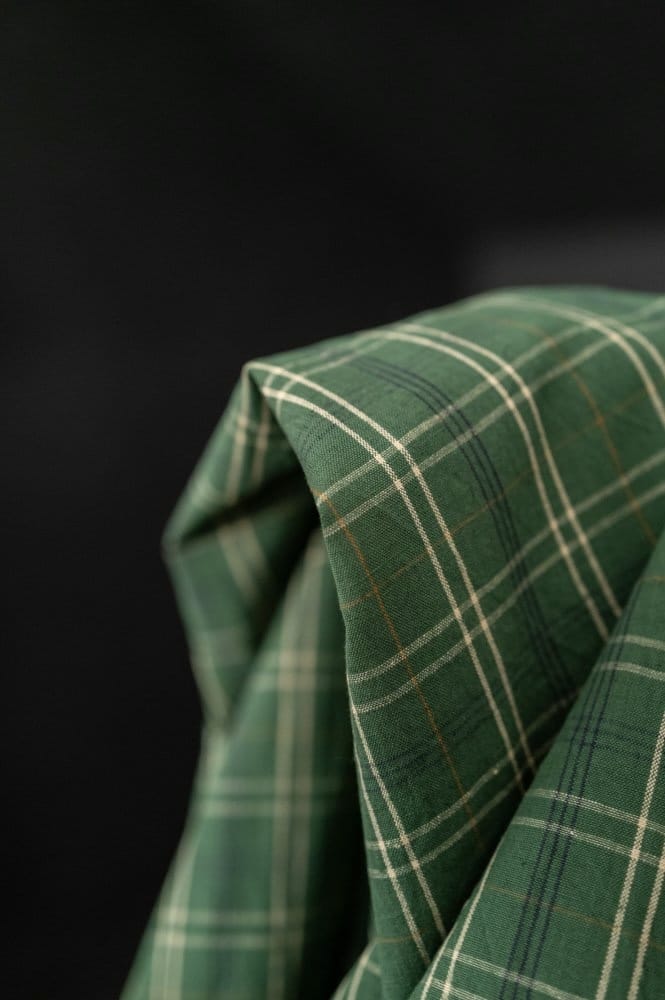 Hispi Organic Cotton & Linen  -  Emerald