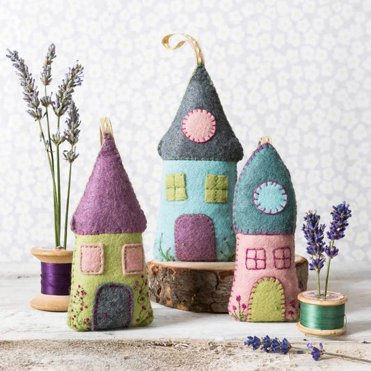 Lavender Felt House Kit  - 