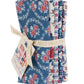 Tilda Village Life ~  Blue  -  Petrol/Teal Fabric