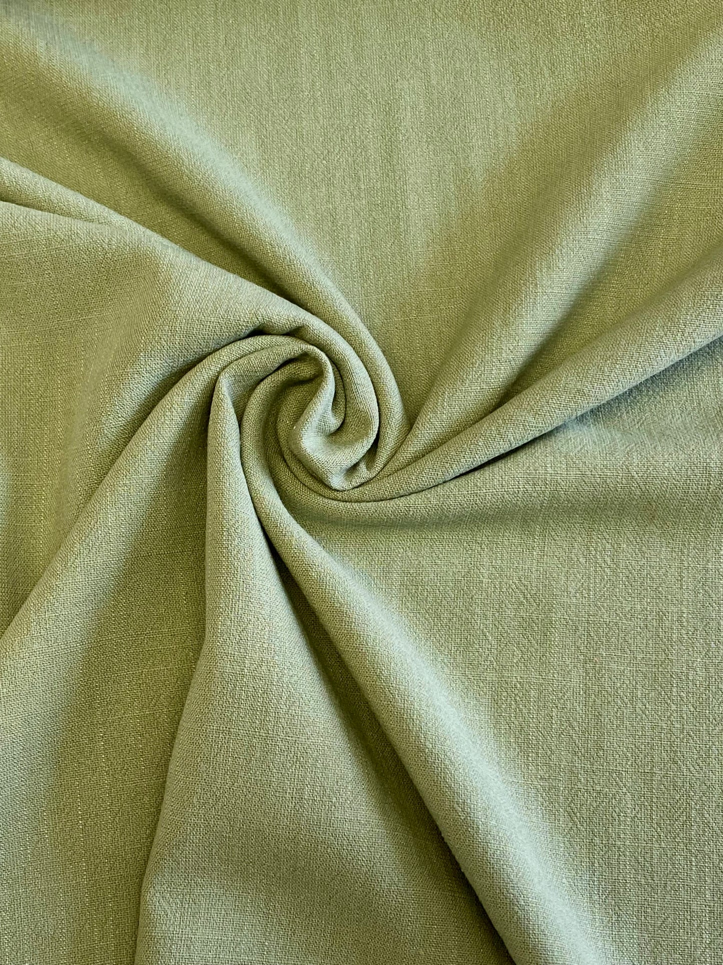 Linen Viscose Slub  -  Sage