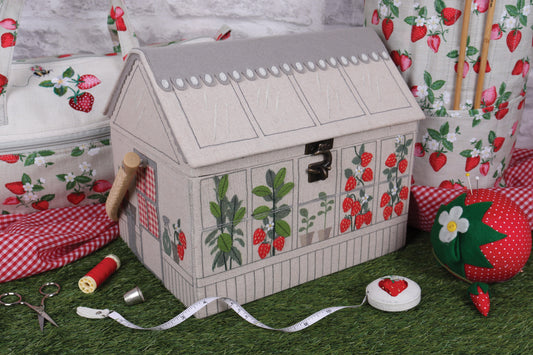 Green House Sewing Box  - 