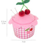 Cherry Cupcake Pin Cushion  - 