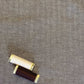 Herringbone Linen Cotton  -  Chocolate