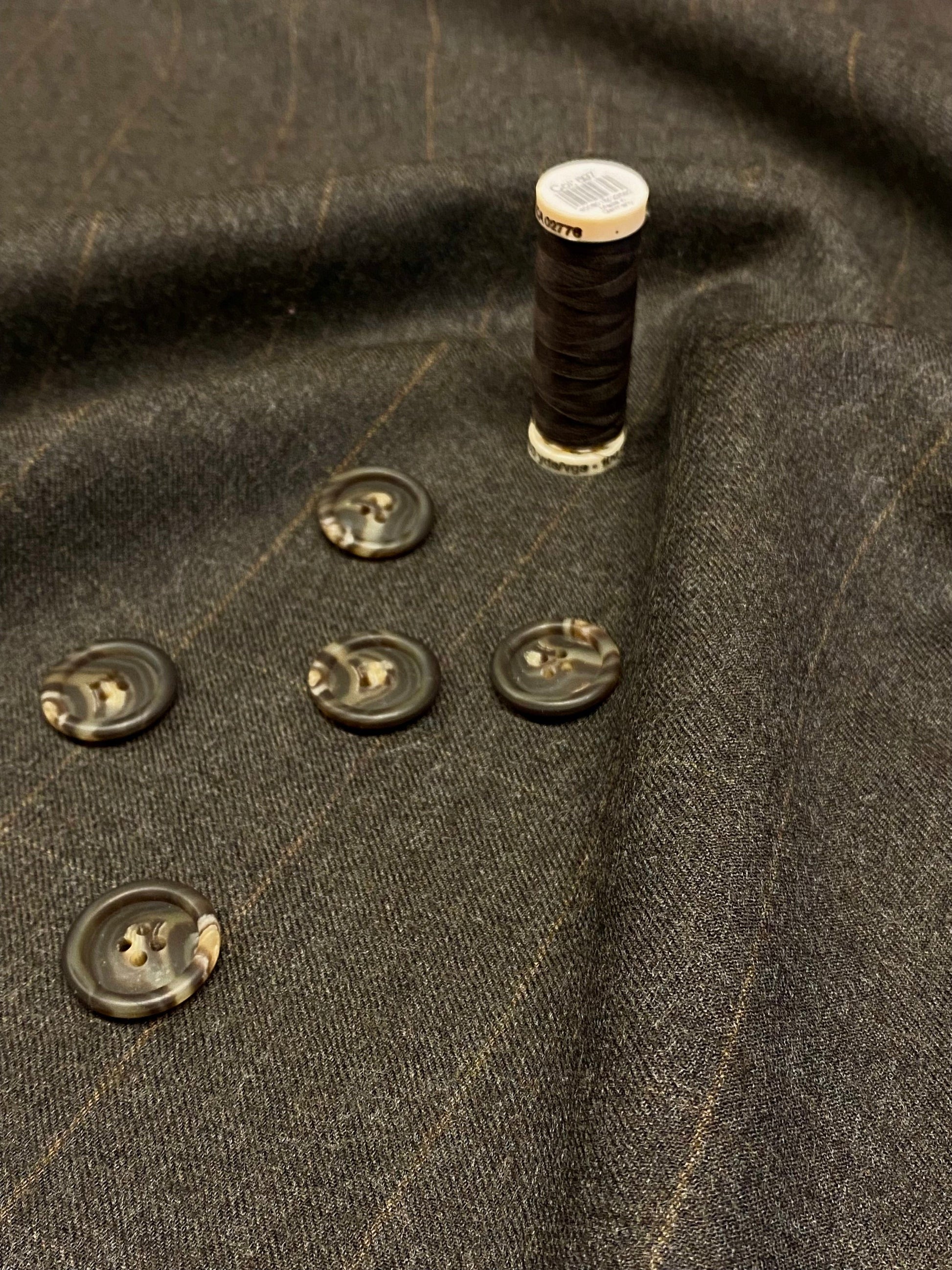 Lewis Check  -  Brown