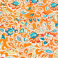 Boho   Pima Cotton Lawn  -  Tangerine