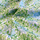 Honeysuckle Pima Cotton Lawn  -  Green