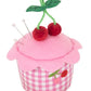 Cherry Cupcake Pin Cushion  - 