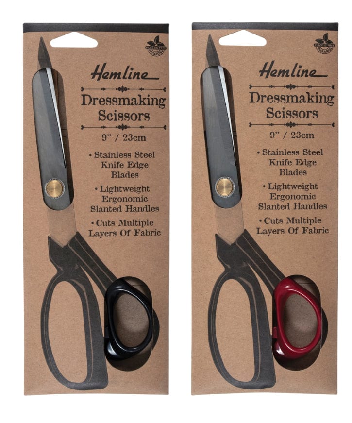 Dressmaking Scissors 9inch  -  Black