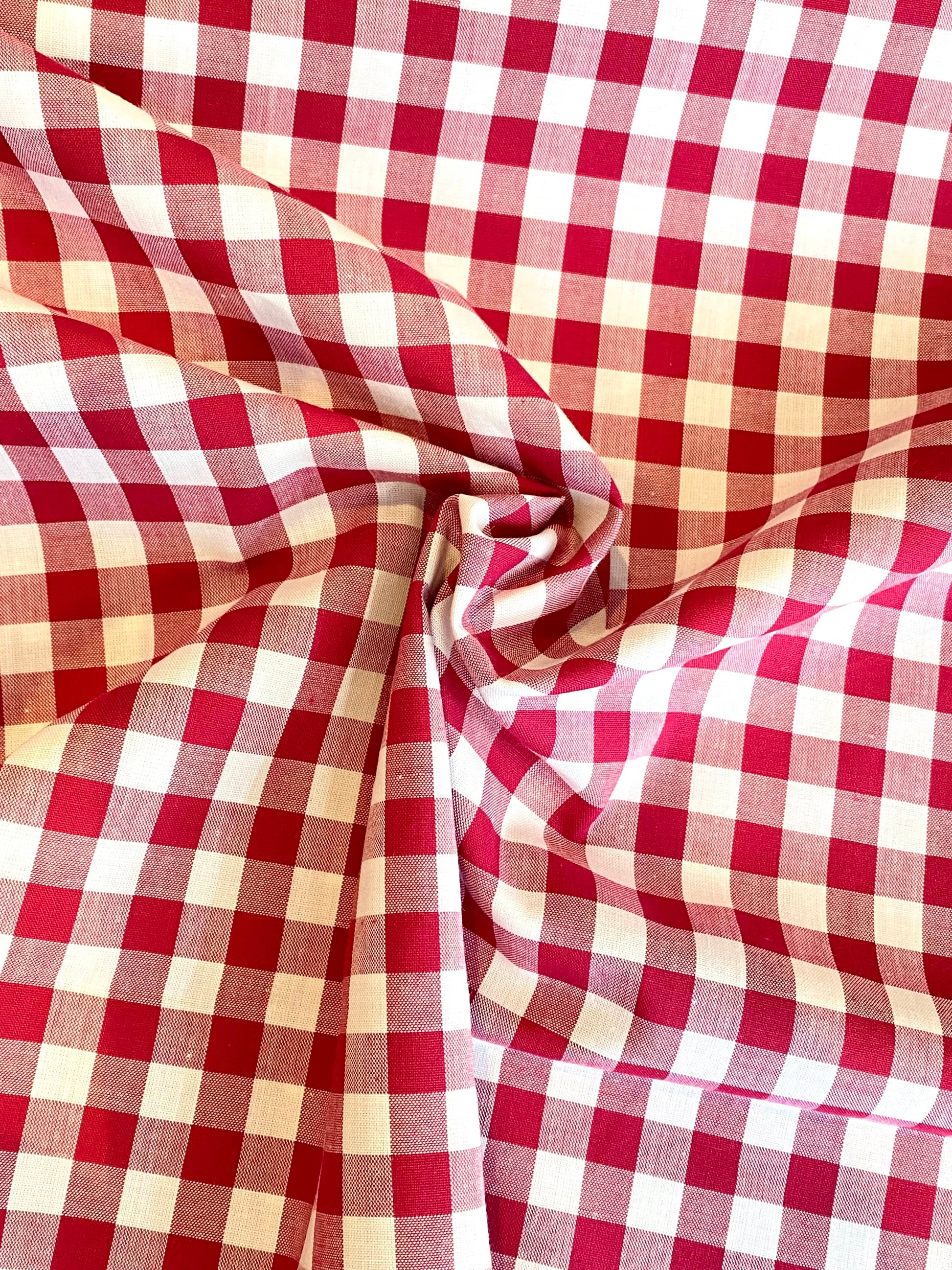 Yarn Dyed Cotton Gingham 9mm  - 