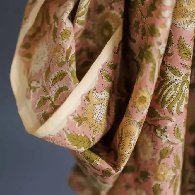Maricel Pinks Indian Cotton  - 