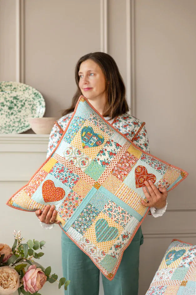 Tilda Village Life ~ Esther warm cream  -  Warm Cream Fabric