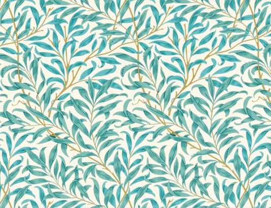 Willow Boughs by Clarke & Clarke  -  Teal