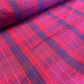 Woven Madras  -  Magenta