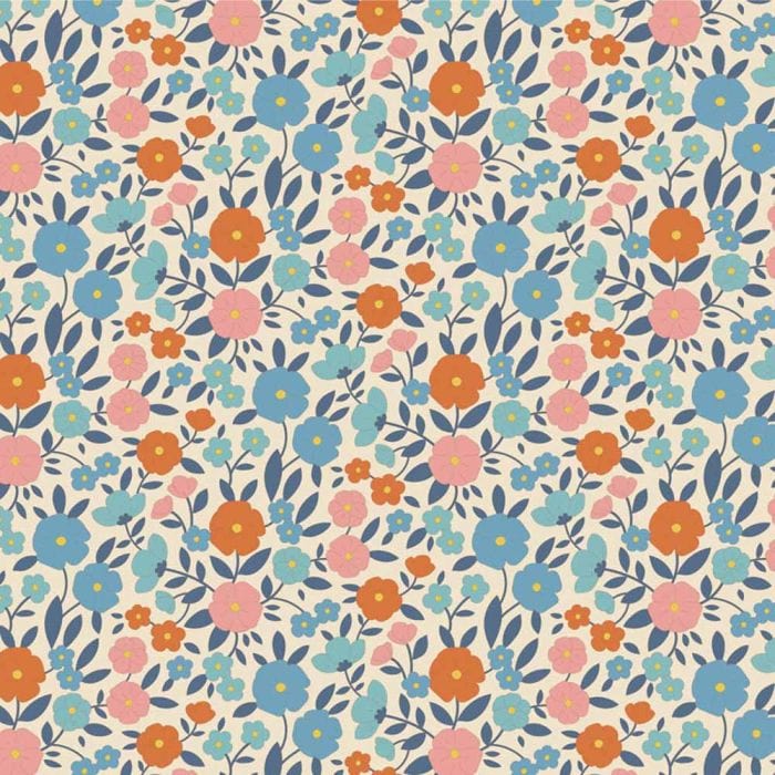 Janice Blue by Tilda - pre order for June  -  Blue Fabric