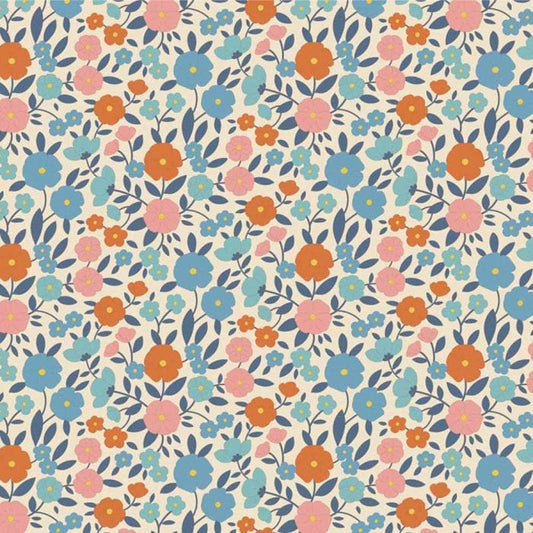 Janice Blue by Tilda - pre order for June  -  Blue Fabric