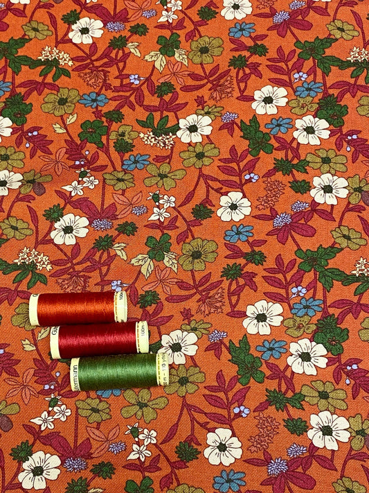 Eriskay Viscose Twill  -  Rust