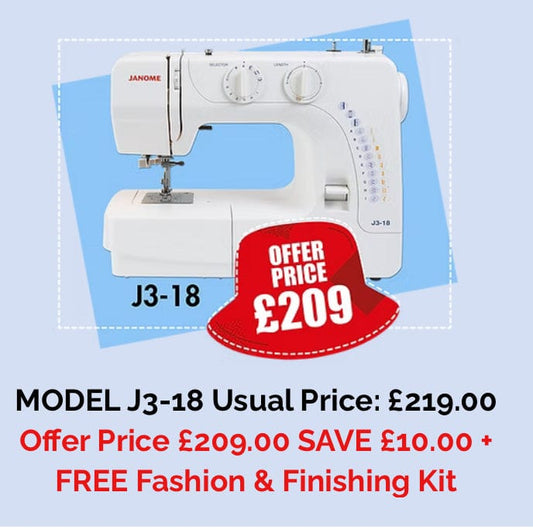 J3-18  SAVE £10  -  sewing machine