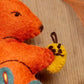 Folk Embroidered Squirrel  - 