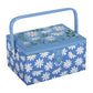 Denim Daisies Sewing Box  - 