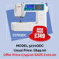 5270QDC  SAVE £100  -  sewing machine