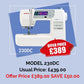 230DC  SAVE £50  -  sewing machine