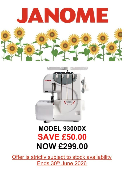 9300DX   SAVE £50  -  sewing machine