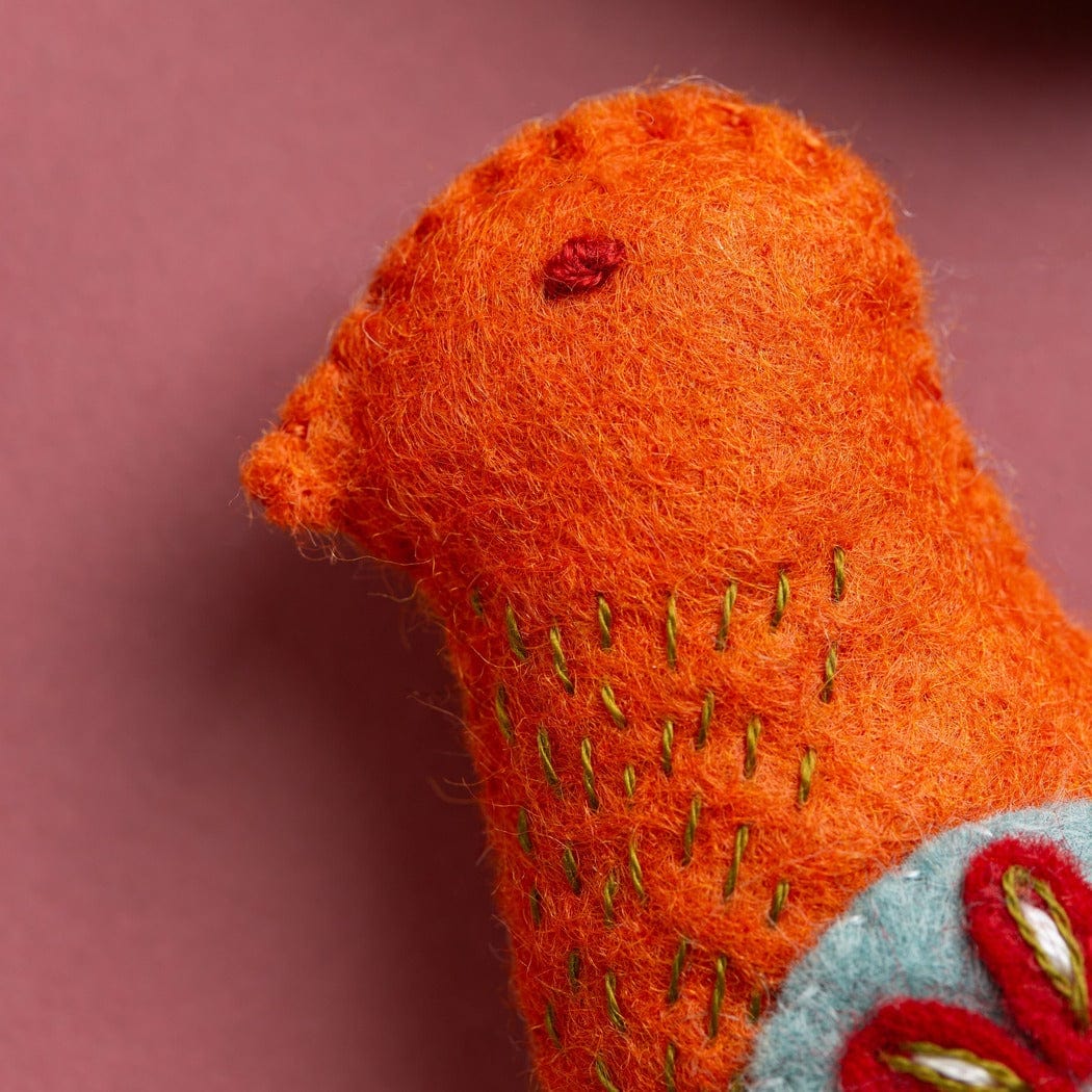 Folk Birds Felt Craft Kit  - 