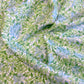 Honeysuckle Pima Cotton Lawn  -  Green