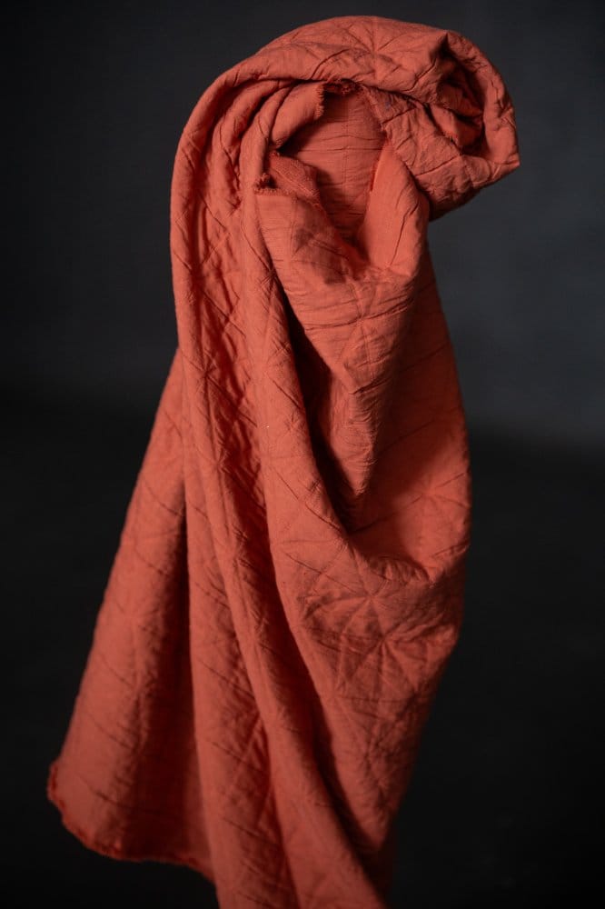 Orange Spritz Jacquard Cotton Merchant & Mills  -  Orange Spritz