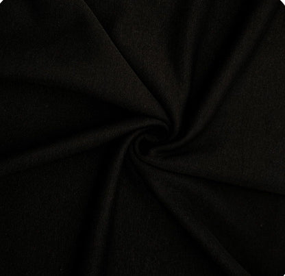 French Terry  -  Black