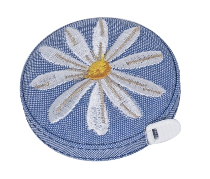 Denim Daisy Tape Measure  - 