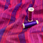 Woven Madras  -  Magenta