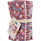 Tilda Village Life ~  Burgandy  -  Burgandy Fabric
