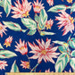Lotus Cotton Seersucker  -  Blue