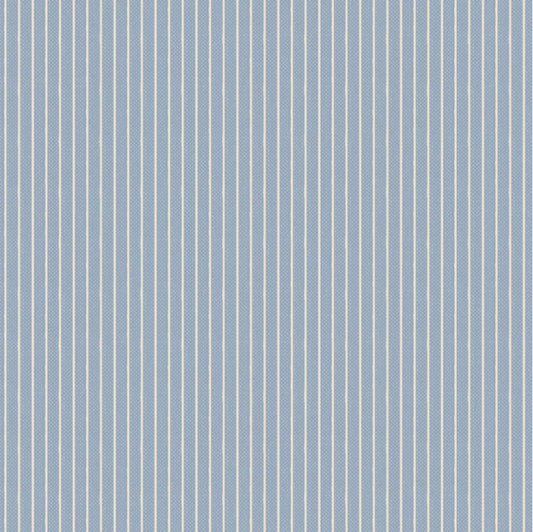 Woven Stripe Blue by Tilda  -  Blue Fabric